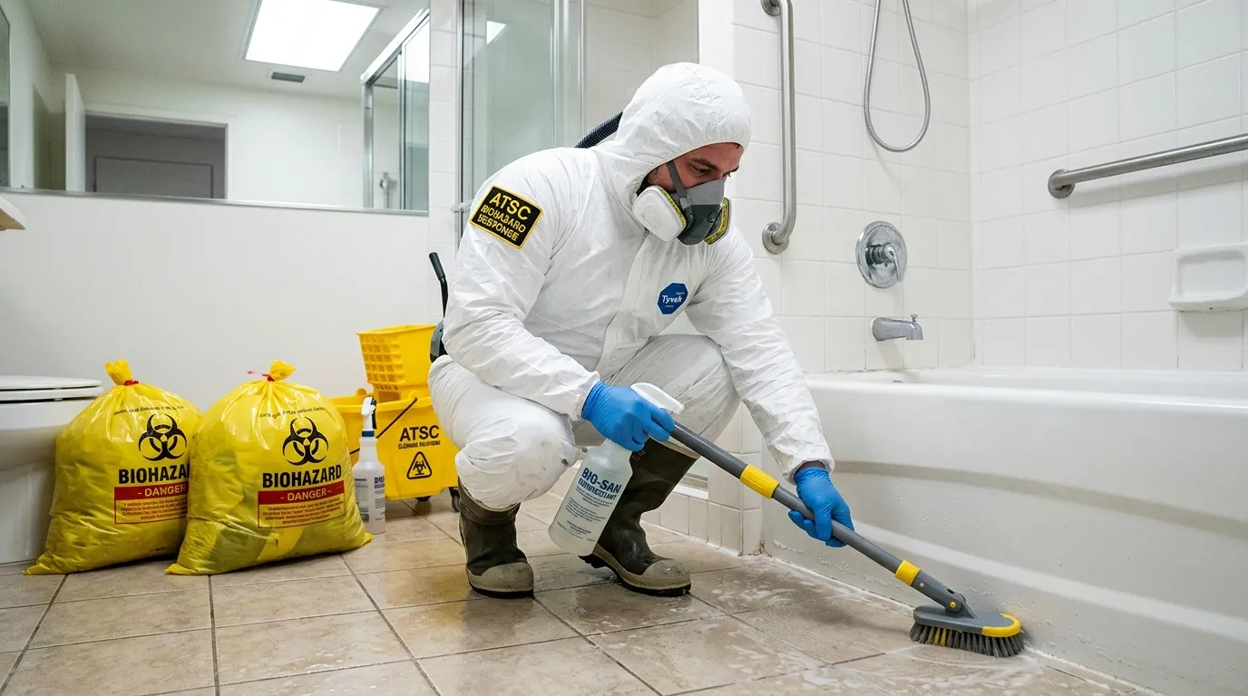 Decontamination equipment deployed for Blood Cleanup in Corry